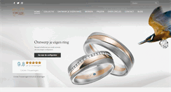 Desktop Screenshot of circles-trouwringen.nl